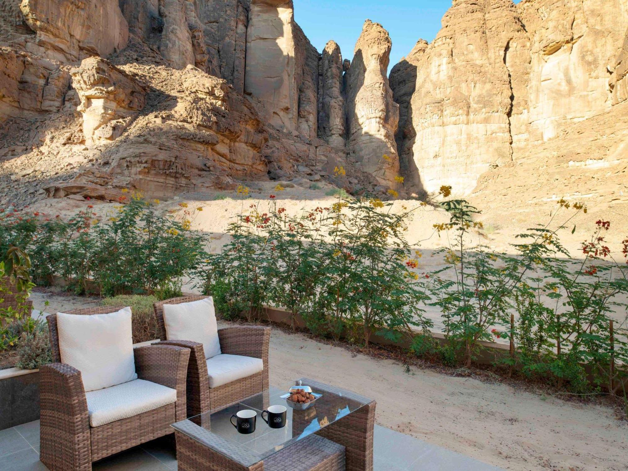 منتجع شادن العلا المظهر الخارجي الصورة